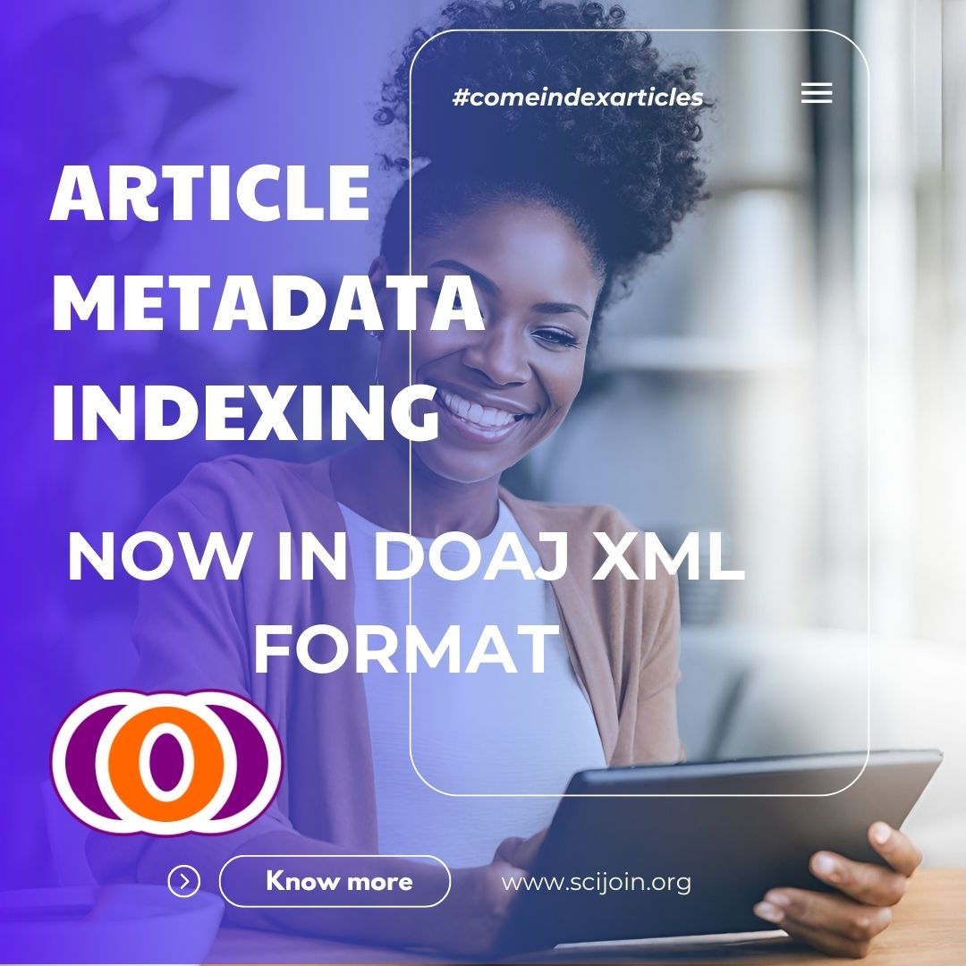 Metadata Indexing with DOAJ XML